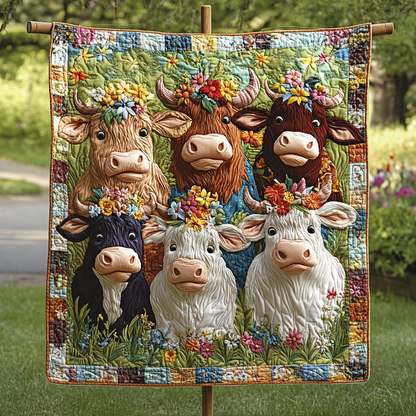 Barnyard Charm Quilted Blanket