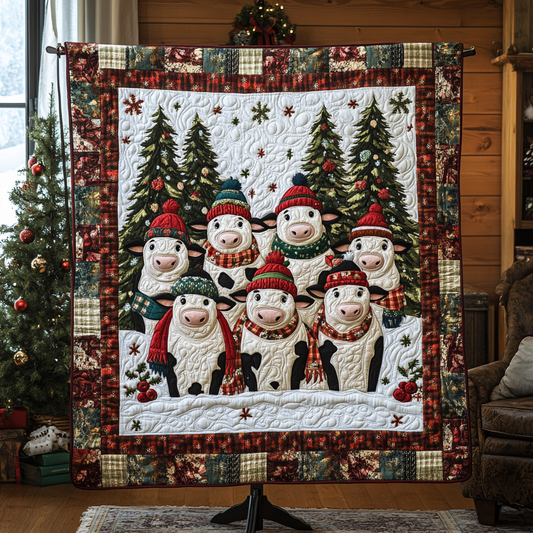 Barnyard Joy Quilted Blanket