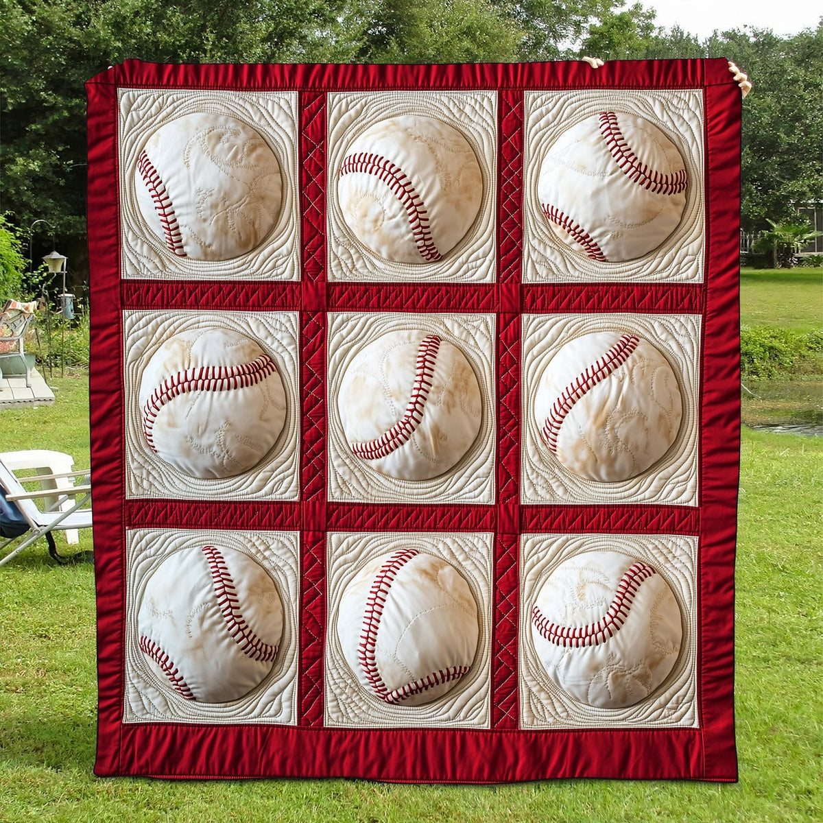 Baseball Classics Quilted Blanket