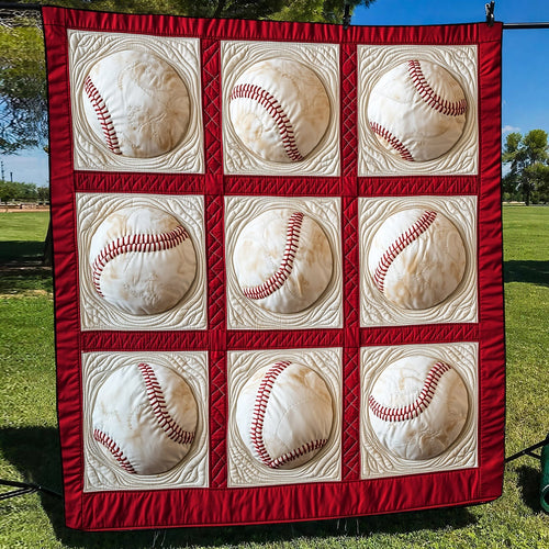 Baseball Classics Quilted Blanket