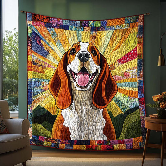 Basset Soul Quilted Blanket