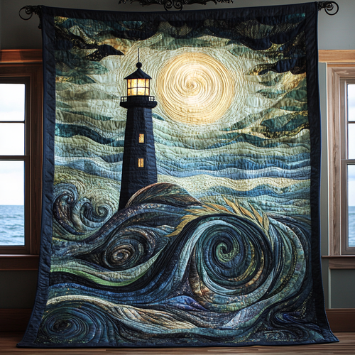 Beacon of Hope Quilted Blanket