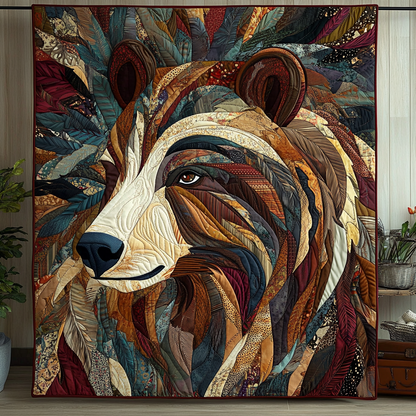 Bear Native Quilted Blanket