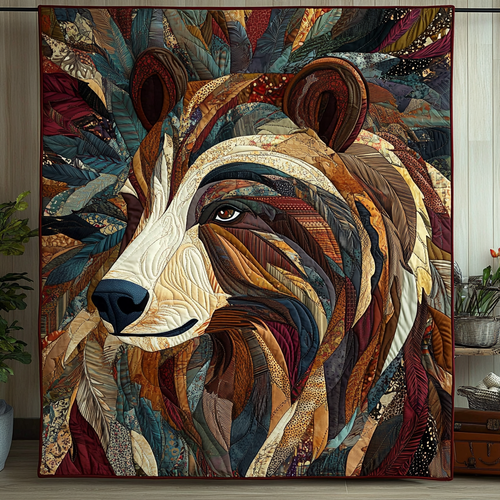 Bear Native Quilted Blanket