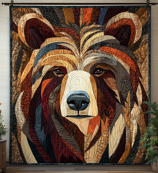 Bear Proud Quilted Blanket