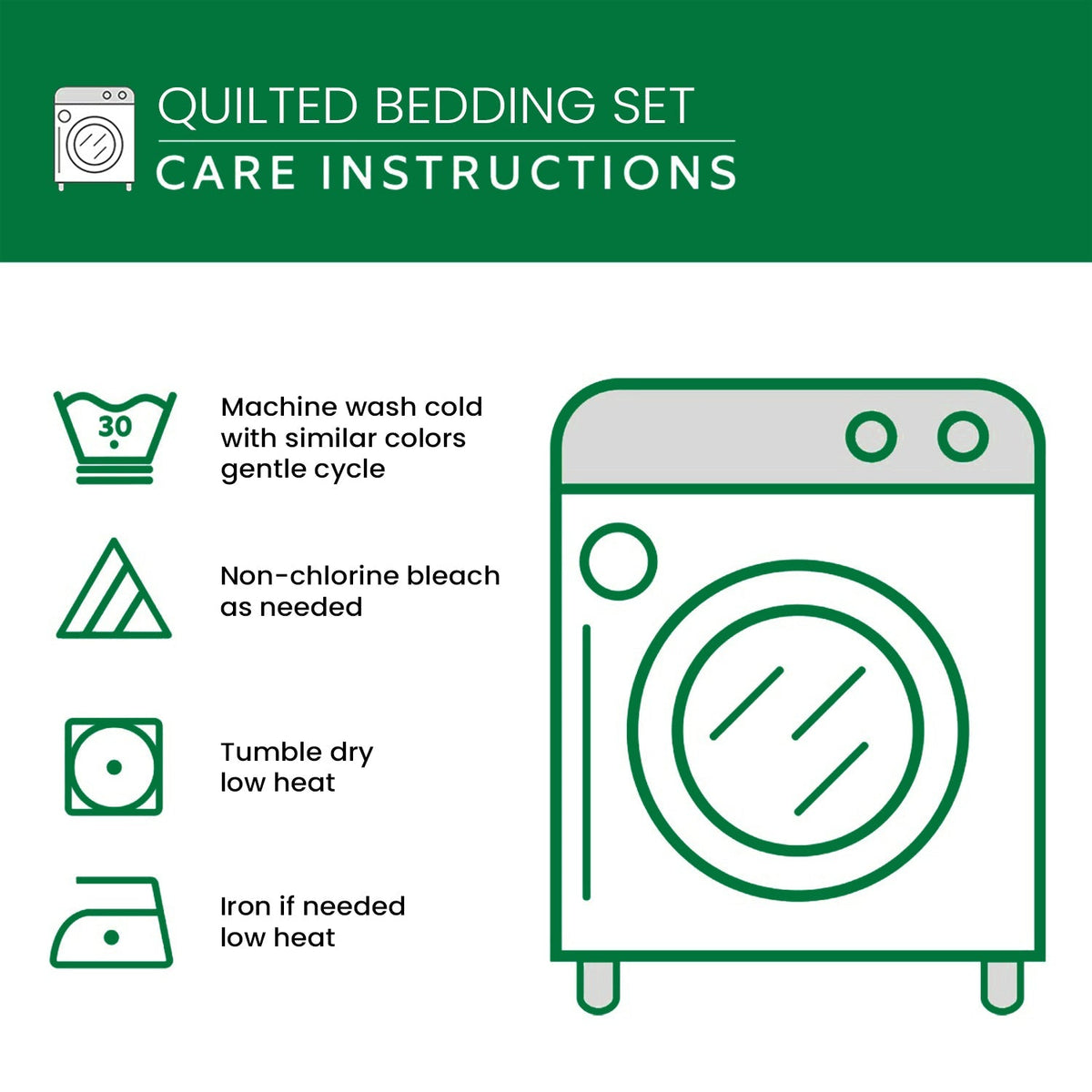 Autumn Leaf 3-Piece Quilted Bedding Set