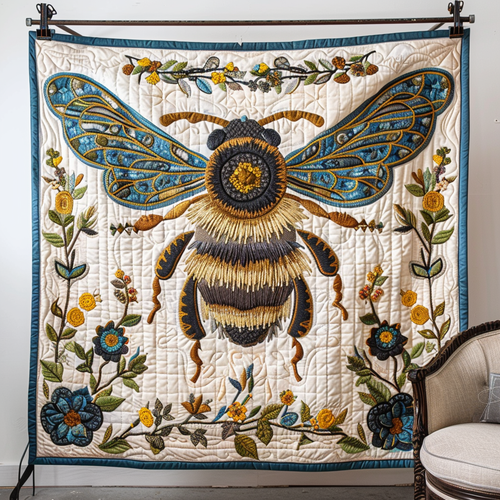Bee Bliss Quilted Blanket