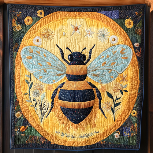 Bee's Bliss Quilted Blanket