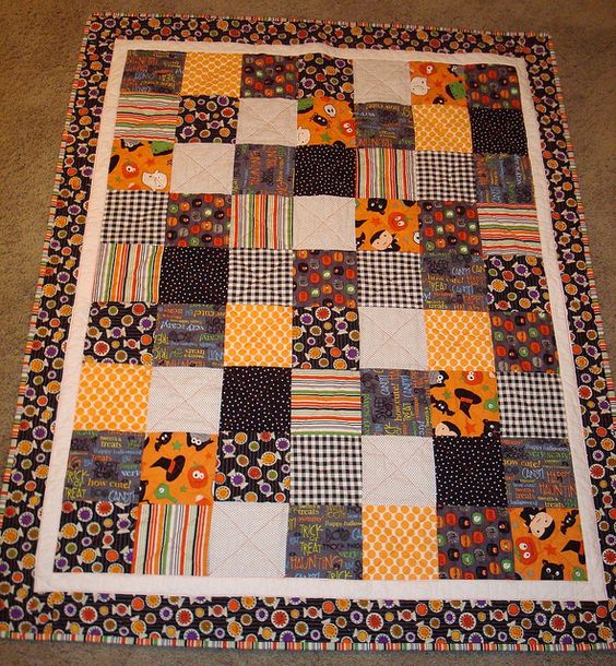 Bewitched Night Quilted Blanket