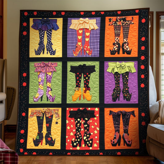 Bewitching Attire Quilted Blanket