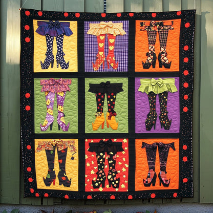 Bewitching Attire Quilted Blanket