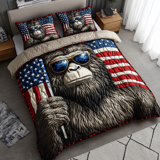 BigFoot Cool 3-Piece Quilted Bedding Set