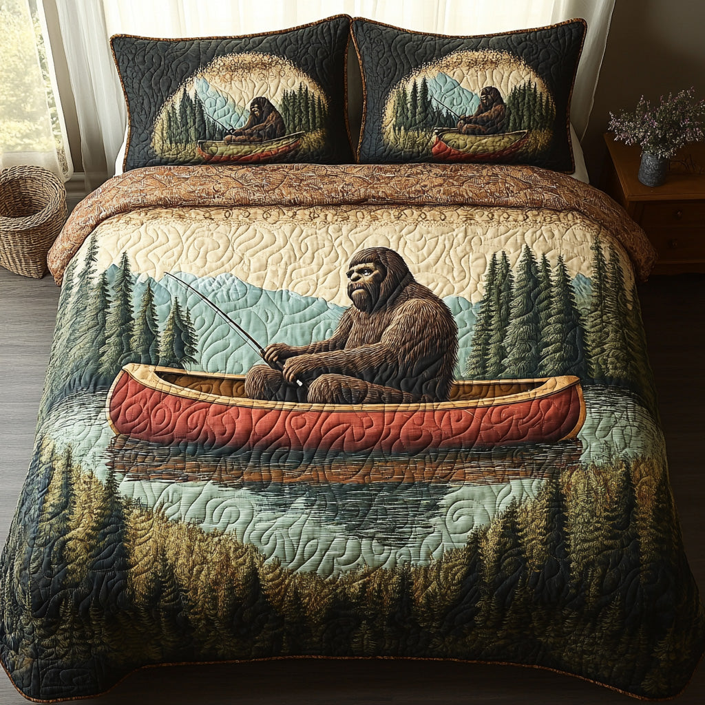Bigfoot Current 3-Piece Quilted Bedding Set