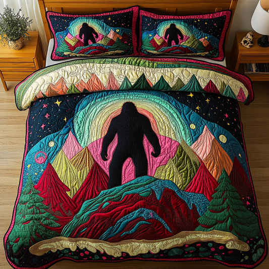 Bigfoot Spirit 3-Piece Quilted Bedding Set