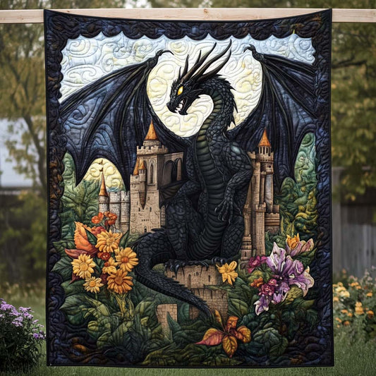 Blackscale Fury Quilted Blanket