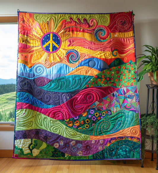 Blissful Sun Vista Quilted Blanket