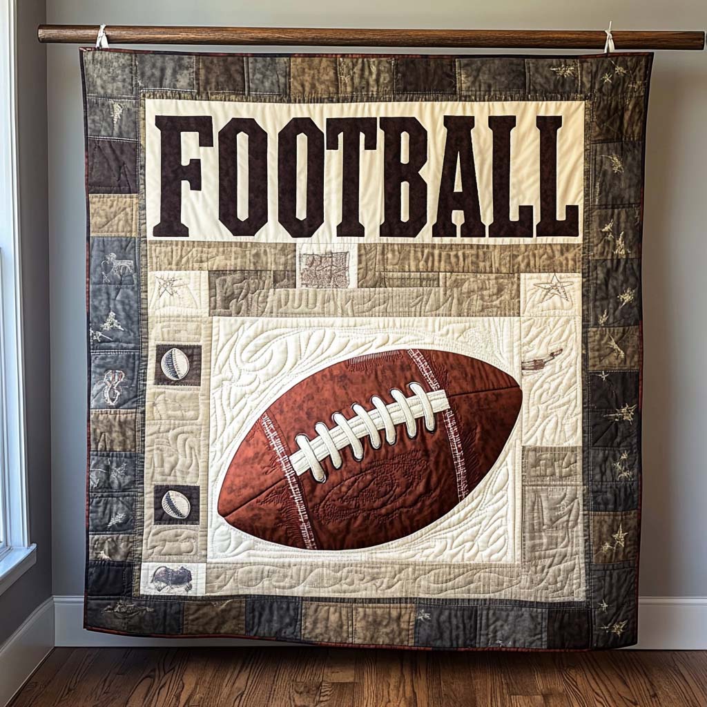 Blitz Formation Quilted Blanket