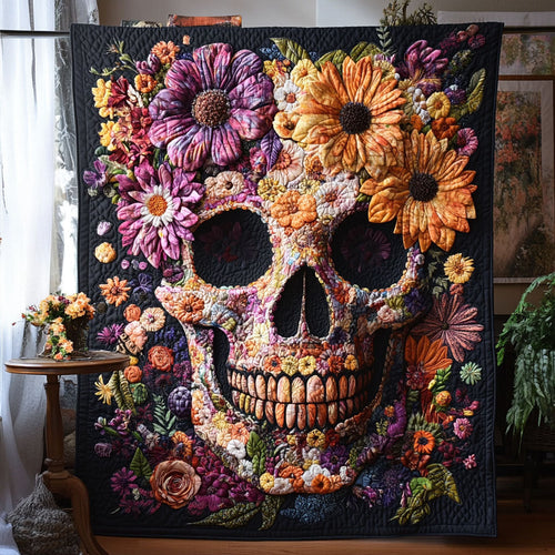 Bloom Eternity Quilted Blanket