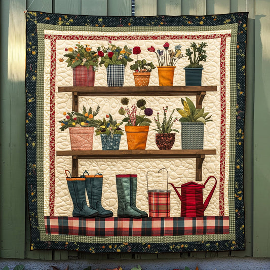 Bloom & Grow Quilted Blanket