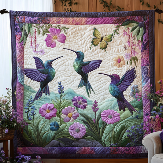 Bloom Seeker Quilted Blanket