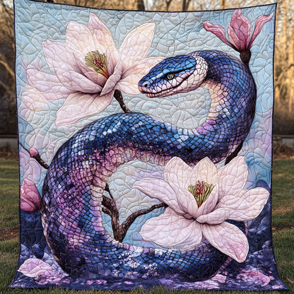 Blooming Coil Quilted Blanket