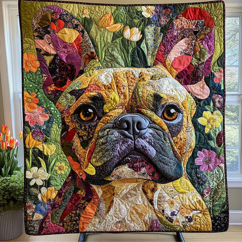 Blooming Companions Quilted Blanket