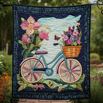 Blooming Journey Quilted Blanket