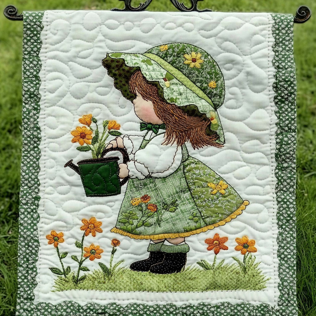 Blooming Moments Quilted Blanket