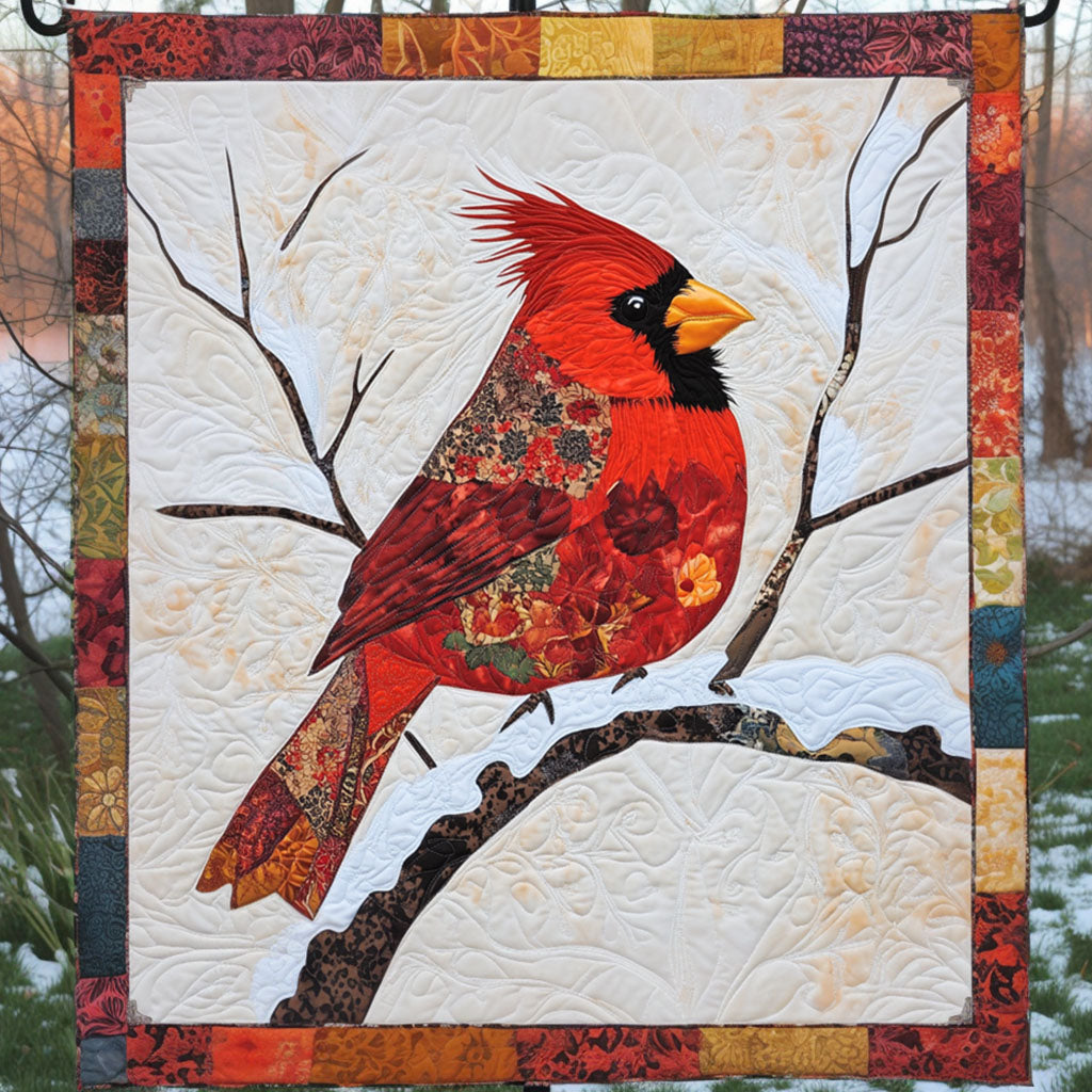 Blossom Companions Quilted Blanket