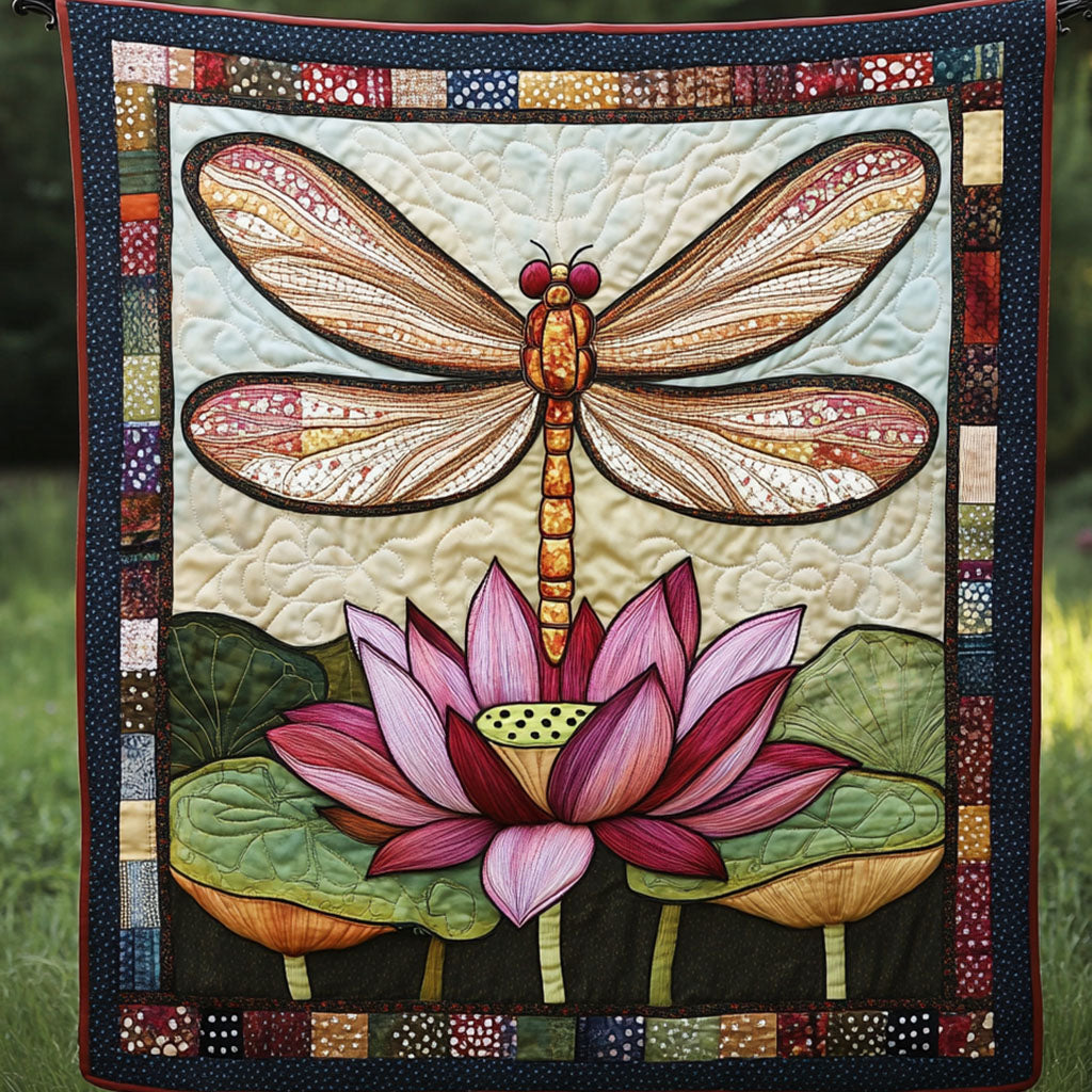 Blossom Flight Quilted Blanket