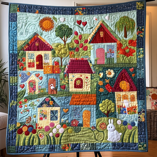 Blossom Lane Quilted Blanket