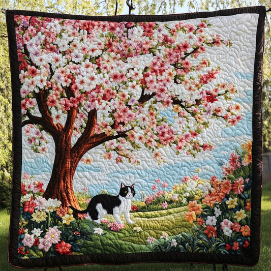 Blossom Wanderer Quilted Blanket