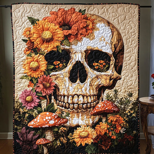 Blossomed Soul Quilted Blanket