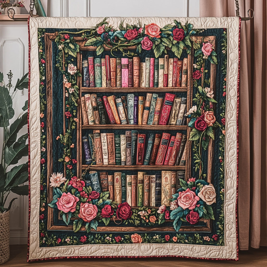 Blossoms for Mom Quilted Blanket
