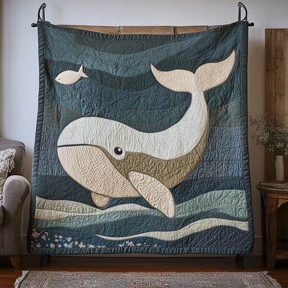 Blue Titan Quilted Blanket