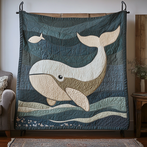 Blue Titan Quilted Blanket