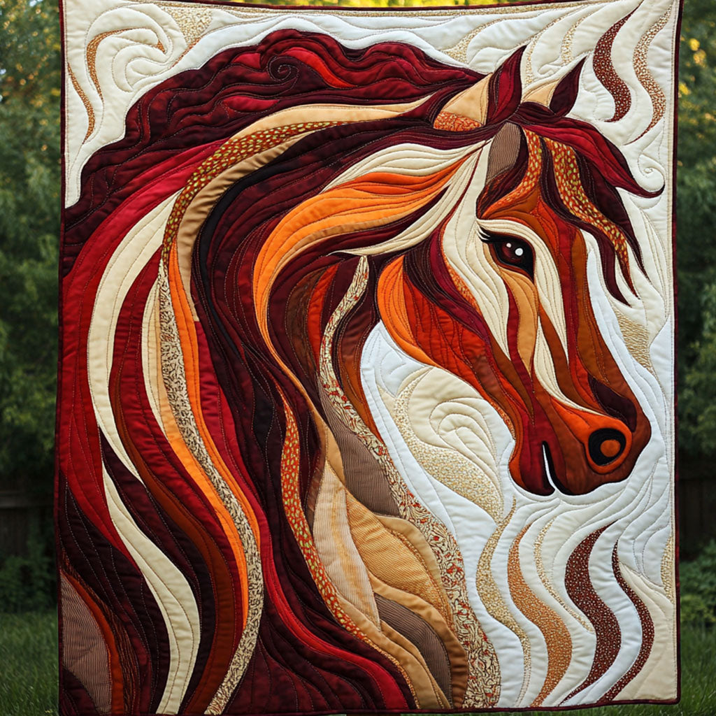 Bold Spirit Quilted Blanket