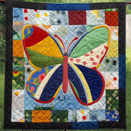 Bold Wings Quilted Blanket