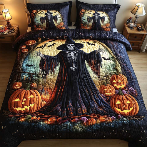 Bone Chiller 3-Piece Quilted Bedding Set