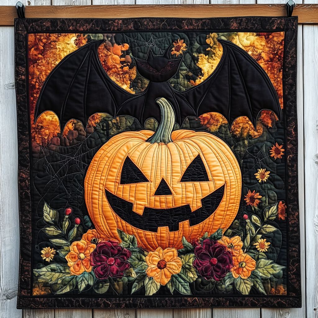 Boo Crew Quilted Blanket
