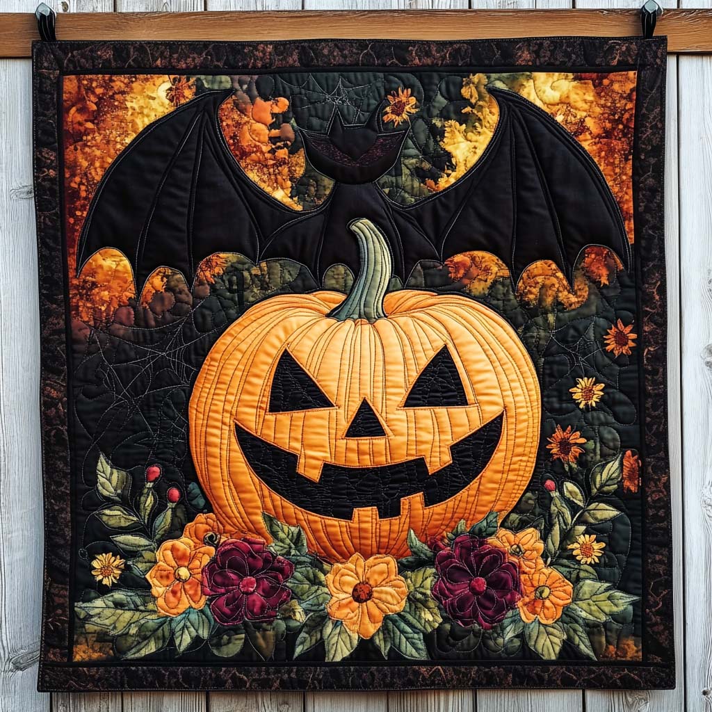 Halloween Quilted Blanket