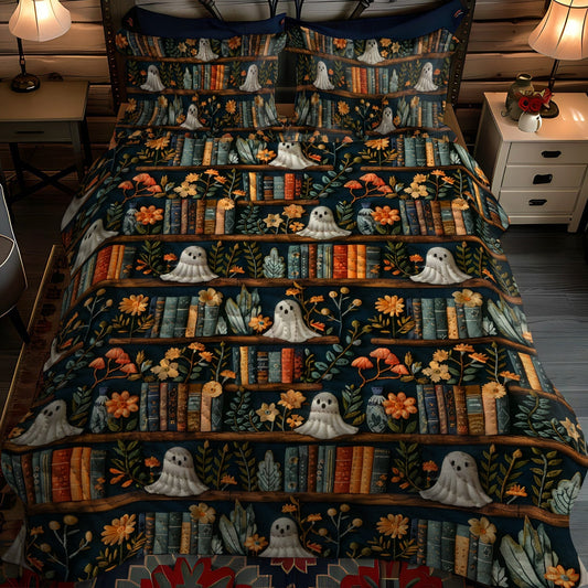 Bootiful Slumber 3-Piece Quilted Bedding Set