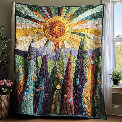 Boreal Dream Quilted Blanket