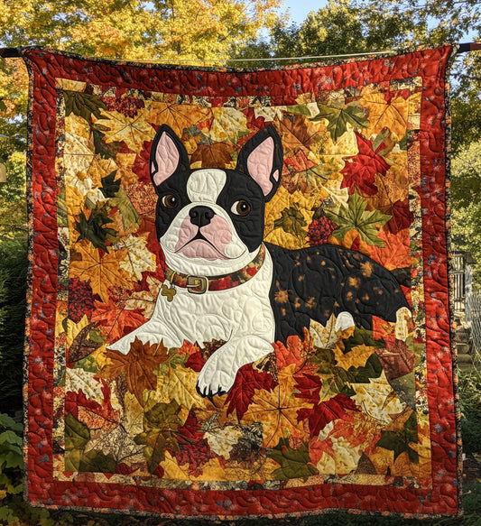 Boston Charm Quilted Blanket