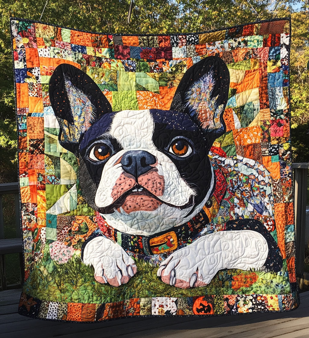 Boston Joy Quilted Blanket