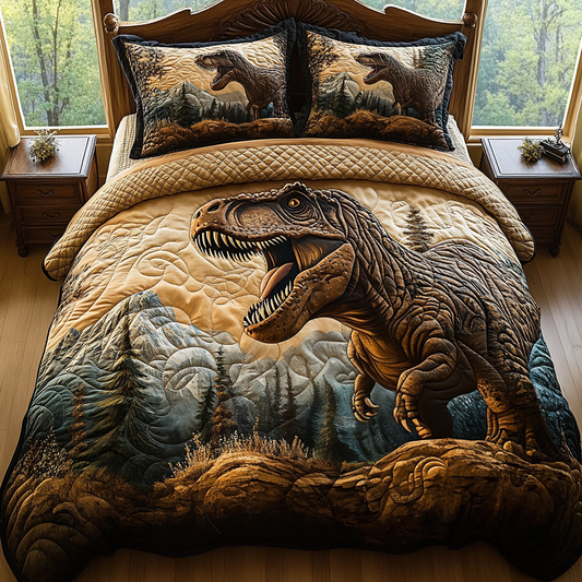 Boundless Titan 3-Piece Quilted Bedding Set