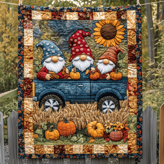 Bountiful Harvest Quilted Blanket