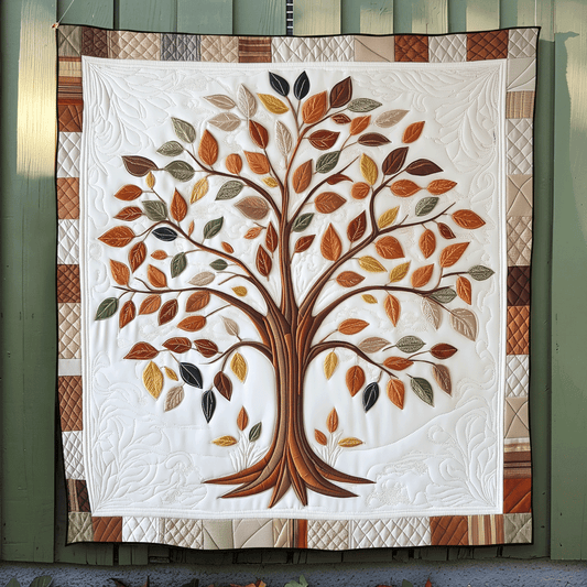 Branching Blessings Quilted Blanket