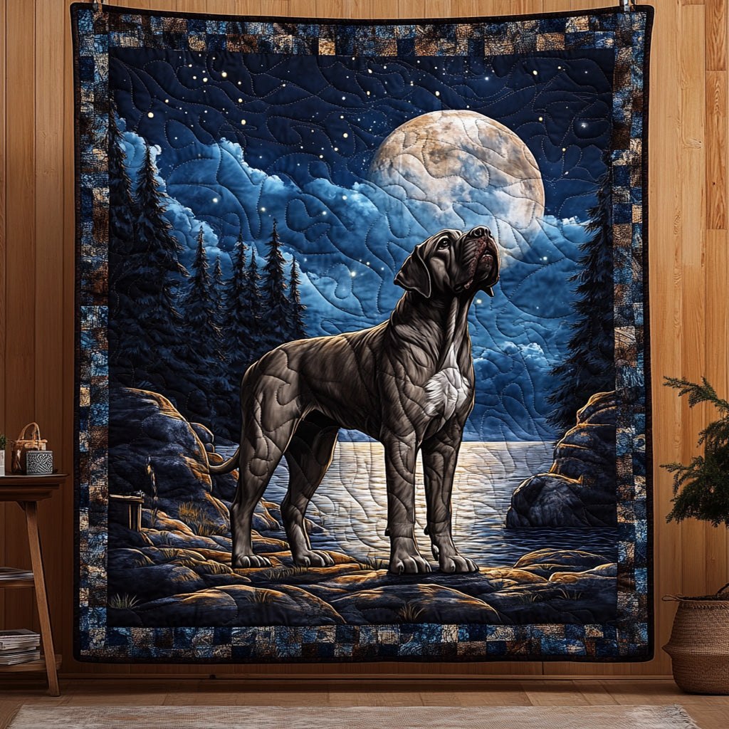 Brave Protector Quilted Blanket