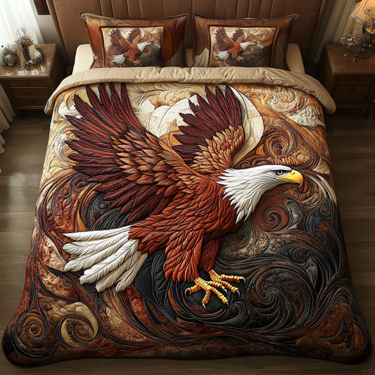 Brave Rise 3-Piece Quilted Bedding Set